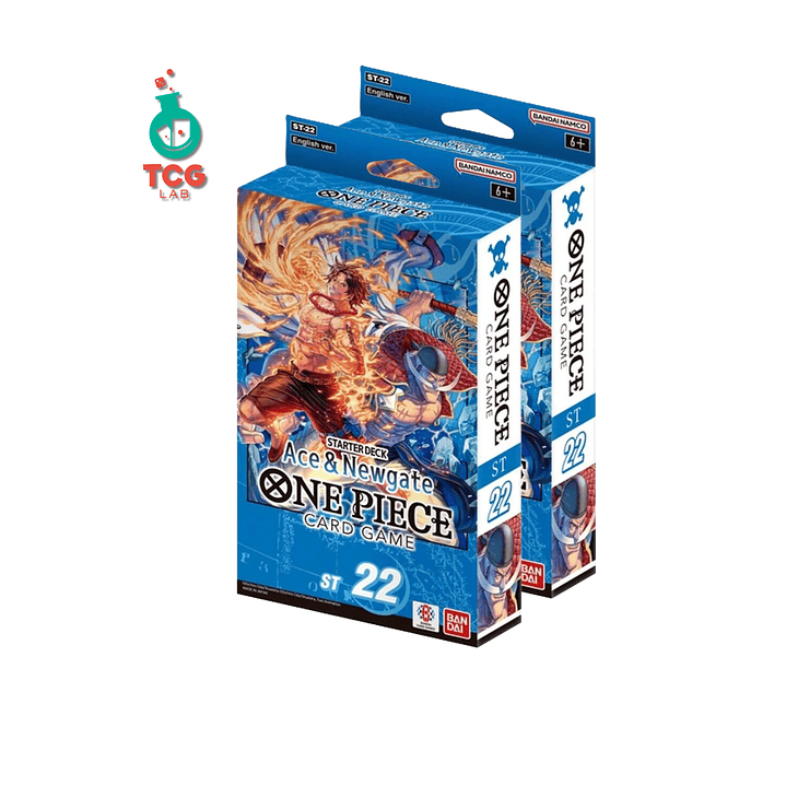 One Piece Card Game: ST22 Starter Deck Ace & Newgate x2