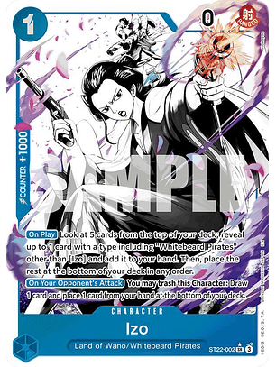 Izo (ST22-002) - Alternative-Art