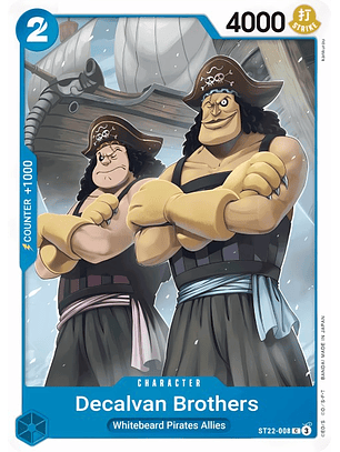 Decalvan Brothers (ST22-008)