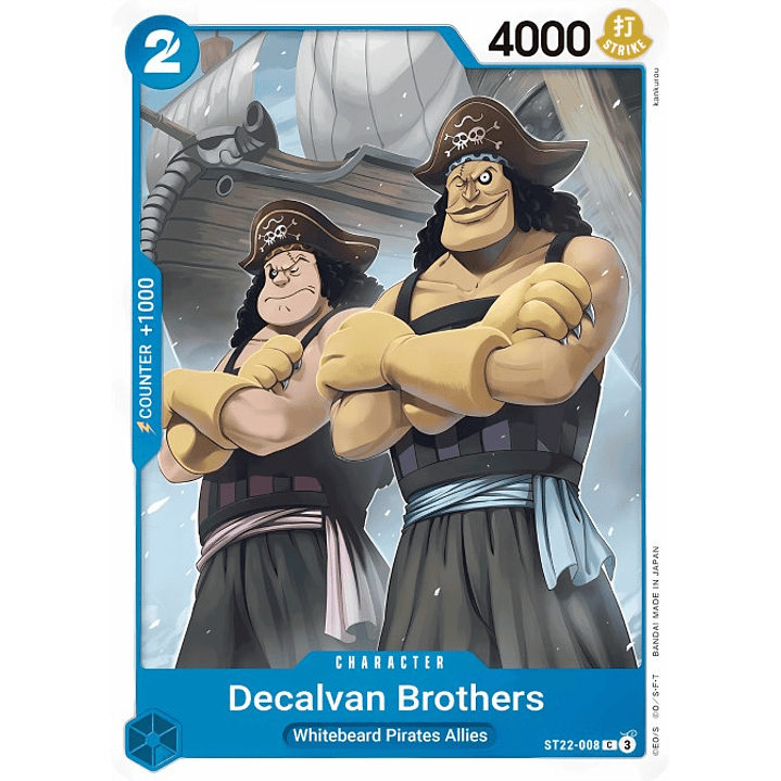 Decalvan Brothers (ST22-008)