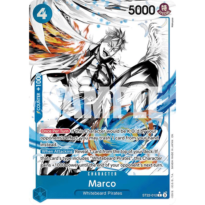 Marco (ST22-012) - Alternative-Art