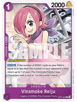 Vinsmoke Reiju (OP07-062) - Pre-Release