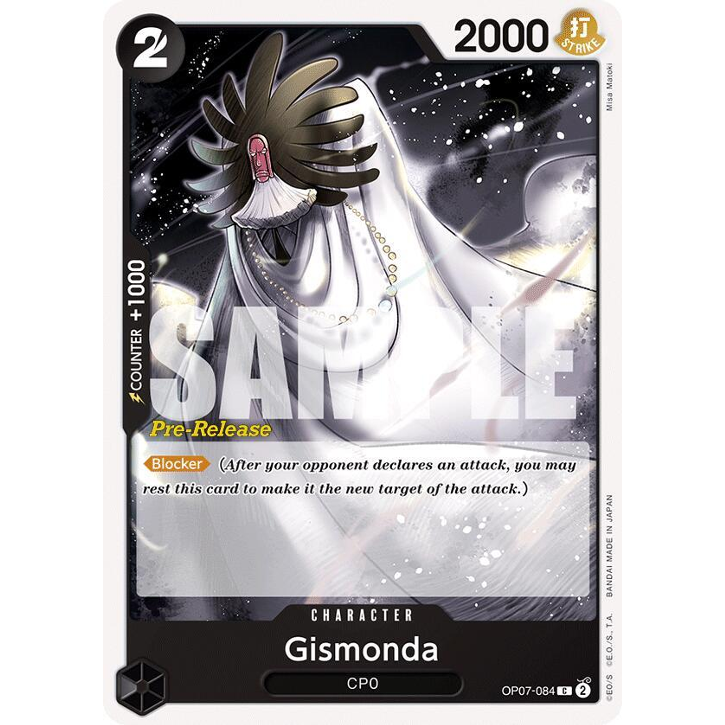 Gismonda (OP07-084) - Pre-Release