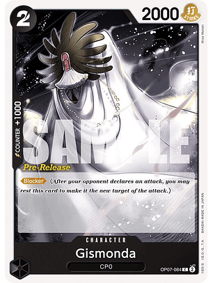 Gismonda (OP07-084) - Pre-Release