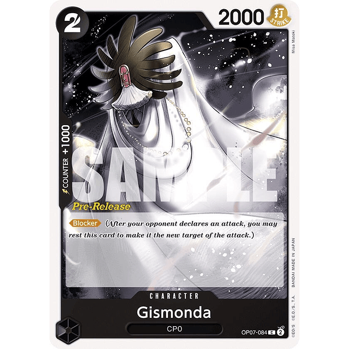 Gismonda (OP07-084) - Pre-Release
