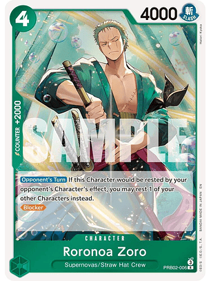Roronoa Zoro (PRB02-006)