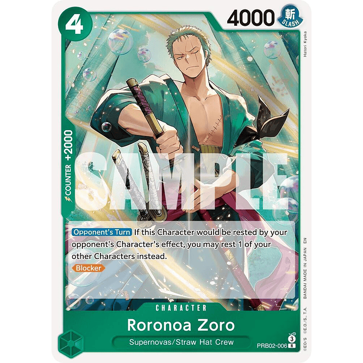 Roronoa Zoro (PRB02-006)