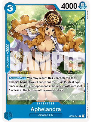 Aphelandra (OP08-041) - Pre-Release