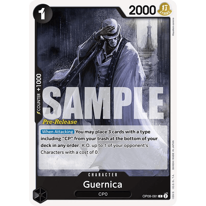 Guernica (OP08-081) - Pre-Release