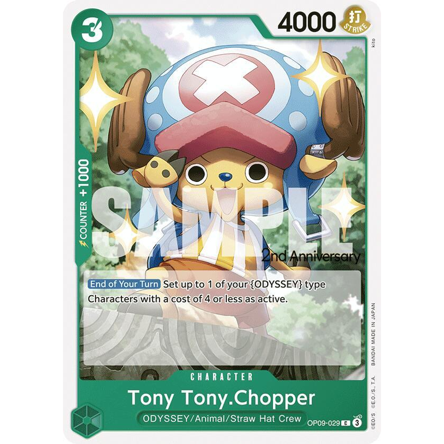 Tony Tony.Chopper (OP09-029) - 2nd-Anniversary