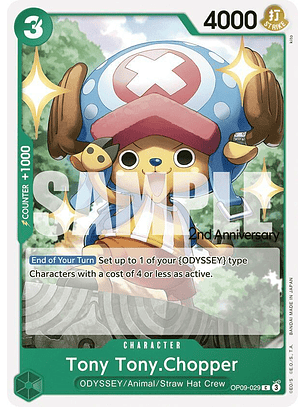 Tony Tony.Chopper (OP09-029) - 2nd-Anniversary