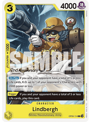 Lindbergh (OP09-114) - 2nd-Anniversary