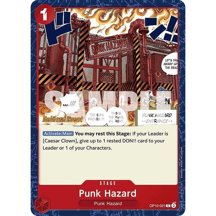 Punk Hazard (OP10-021) - Pre-Release