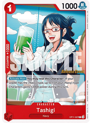 Tashigi (OP11-007) - Pre-Release