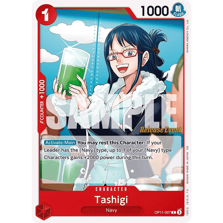 Tashigi (OP11-007) - Pre-Release