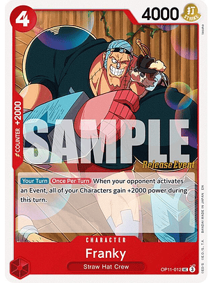 Franky (OP11-012) - Pre-Release