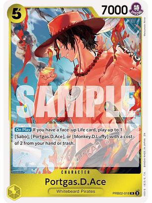 Portgas.D.Ace (PRB02-018)