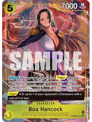 Boa Hancock (PRB02-017) - Alternative-Art