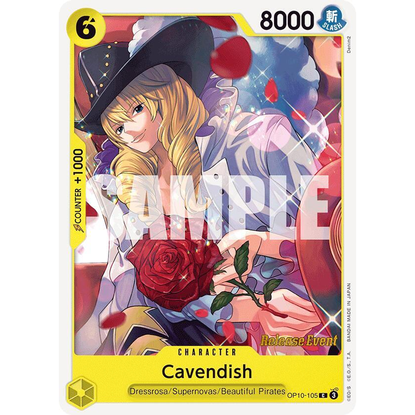 Cavendish (OP10-105) - Pre-Release