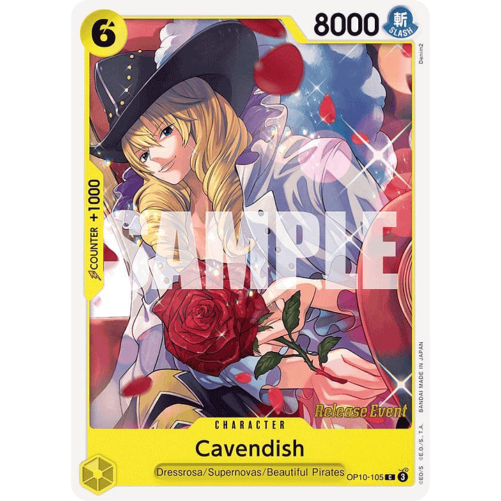 Cavendish (OP10-105) - Pre-Release