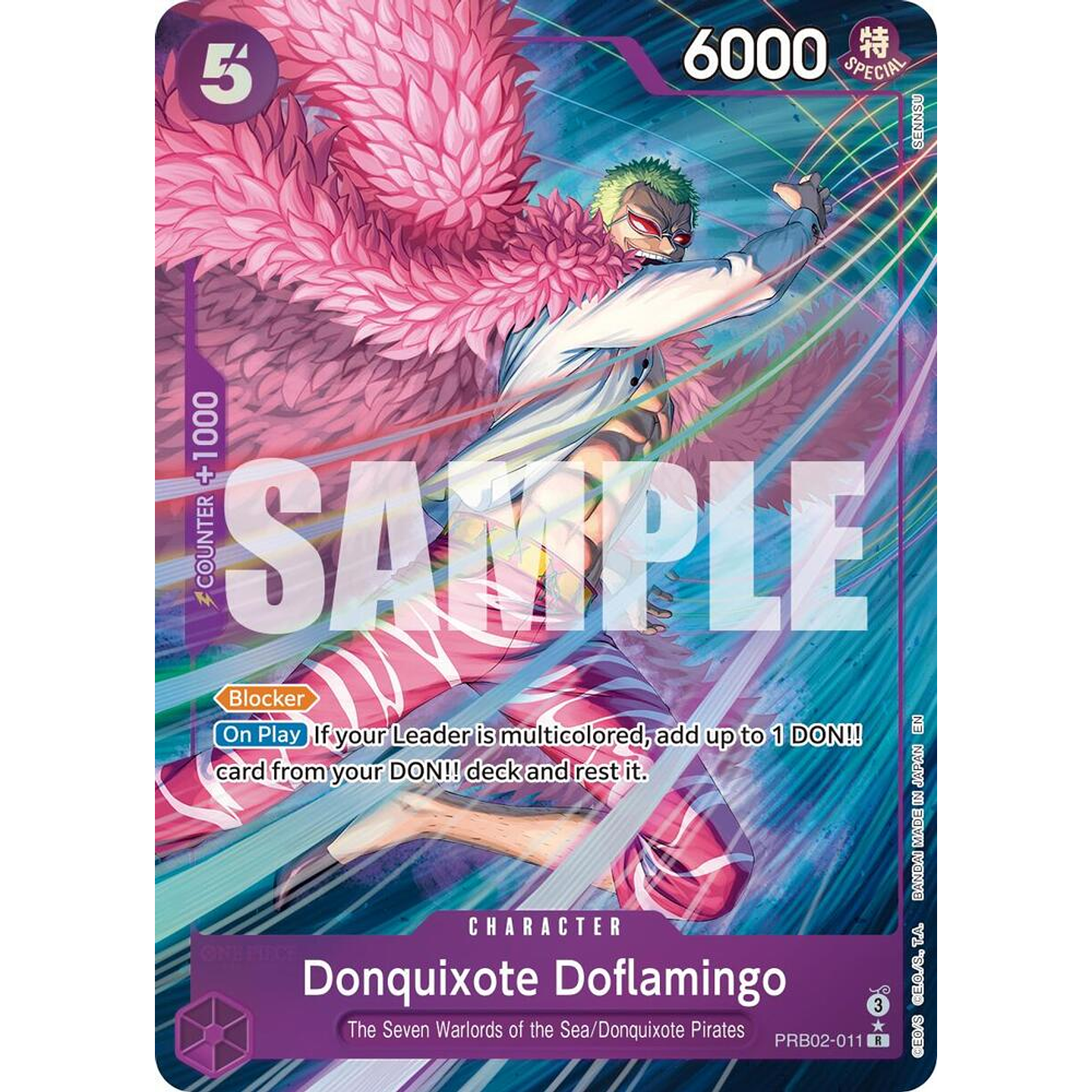Donquixote Doflamingo (PRB02-011) - Alternative-Art