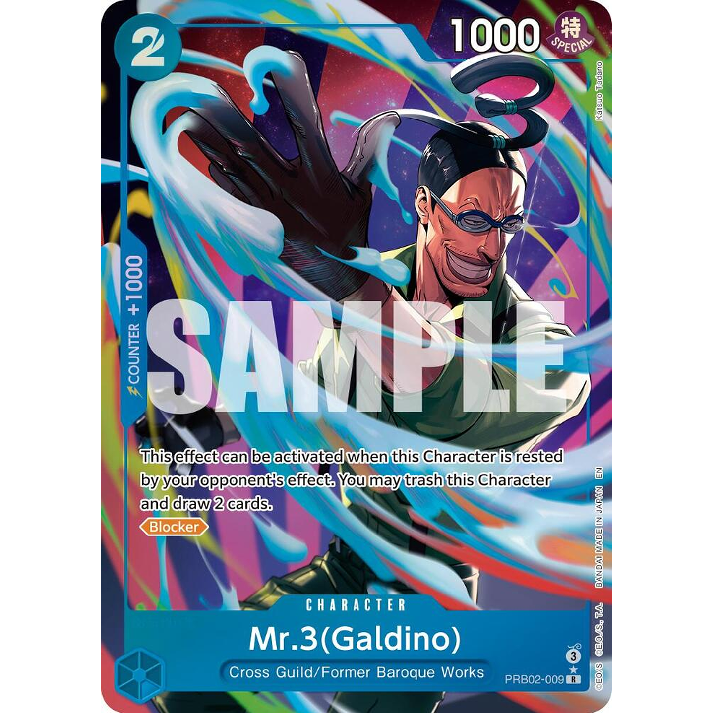 Mr.3(Galdino) (PRB02-009) - Alternative-Art