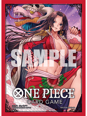 Protectores oficiales de One Piece TCG Boa Hancock