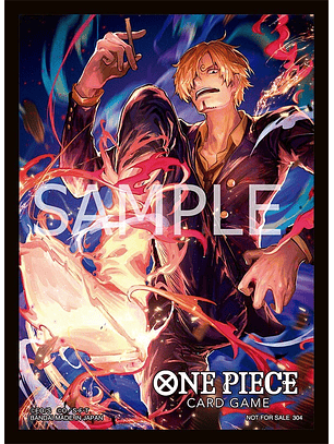 Protectores oficiales de One Piece TCG Sanji OP01