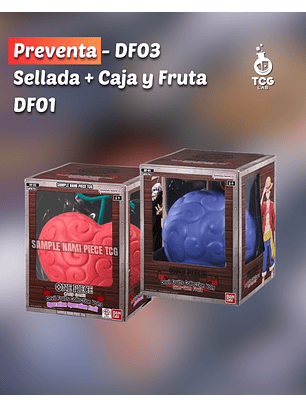 Pack DF03 Sellada + DF01 Sólo Fruta y Caja 