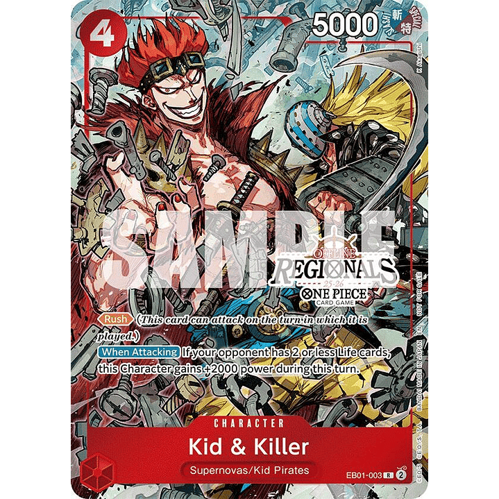 Kid & Killer (EB01-003) - Offline-Regional-Participation-Pack-2025-Vol-2