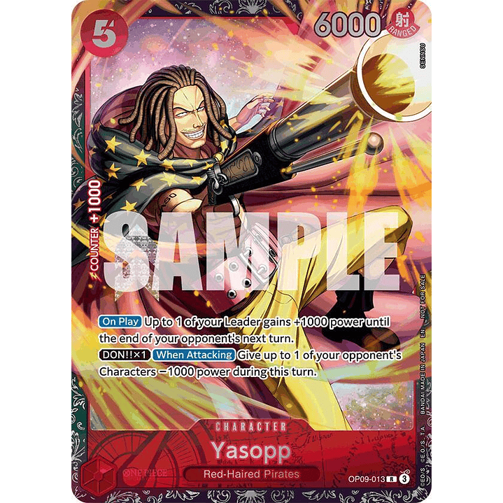 Yasopp (OP09-013) - Championship-25-26-Offline-Regionals-Season-2