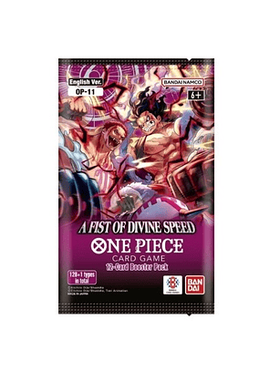 A Fist of Divine Speed (OP11) Booster Pack