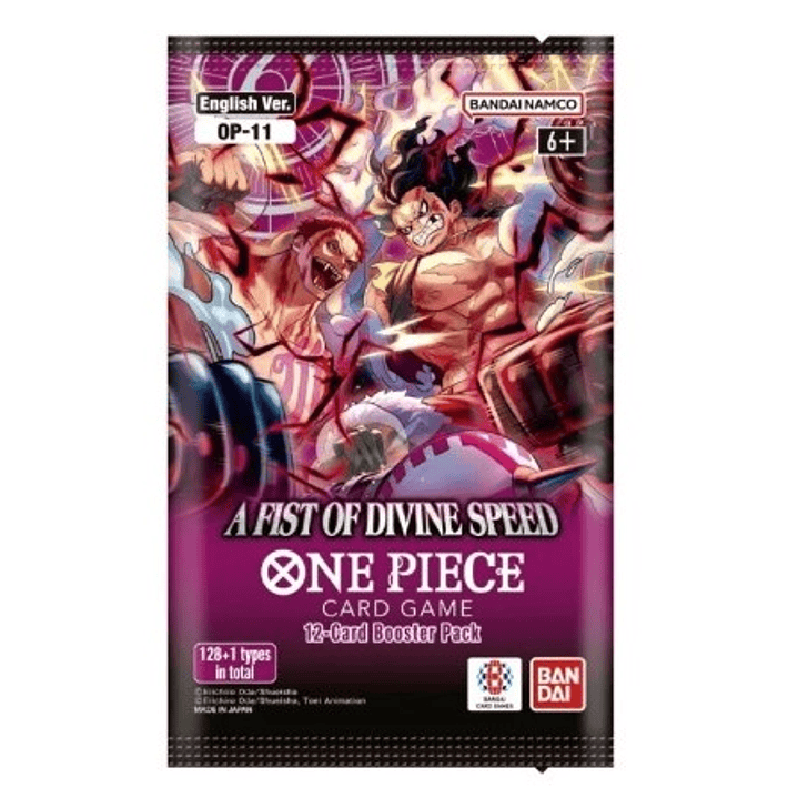 A Fist of Divine Speed (OP11) Booster Pack