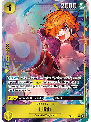 Lilith (OP13-113) - Alternative-Art