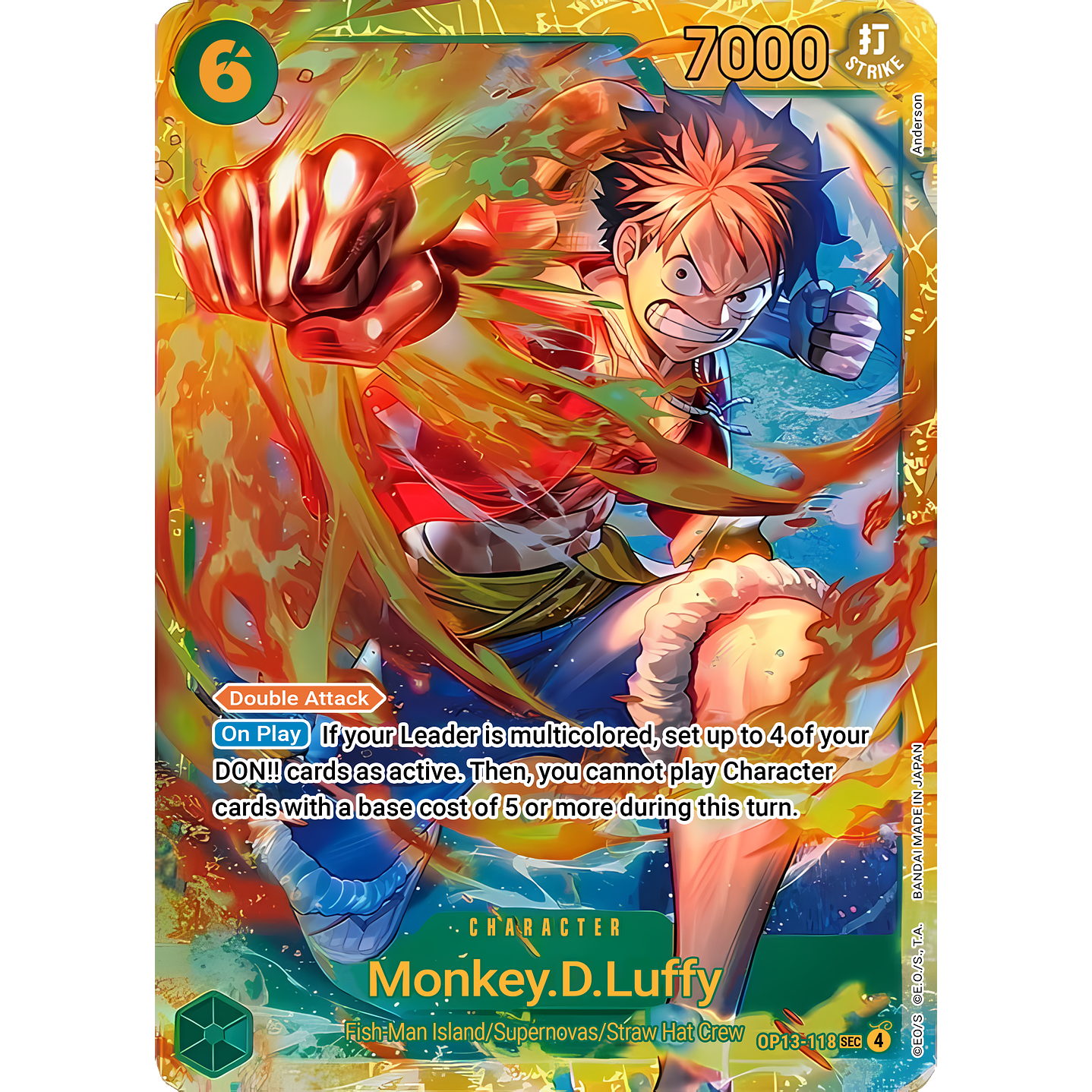 Monkey.D.Luffy (OP13-118)