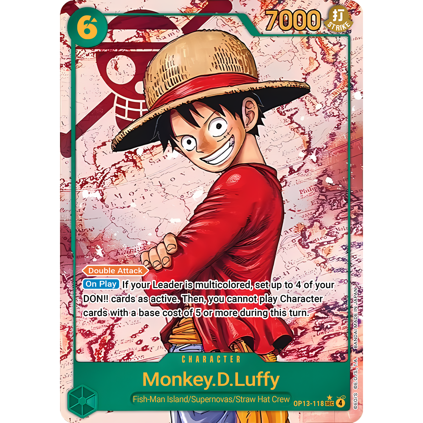 Monkey.D.Luffy (OP13-118) - Alternative-Art