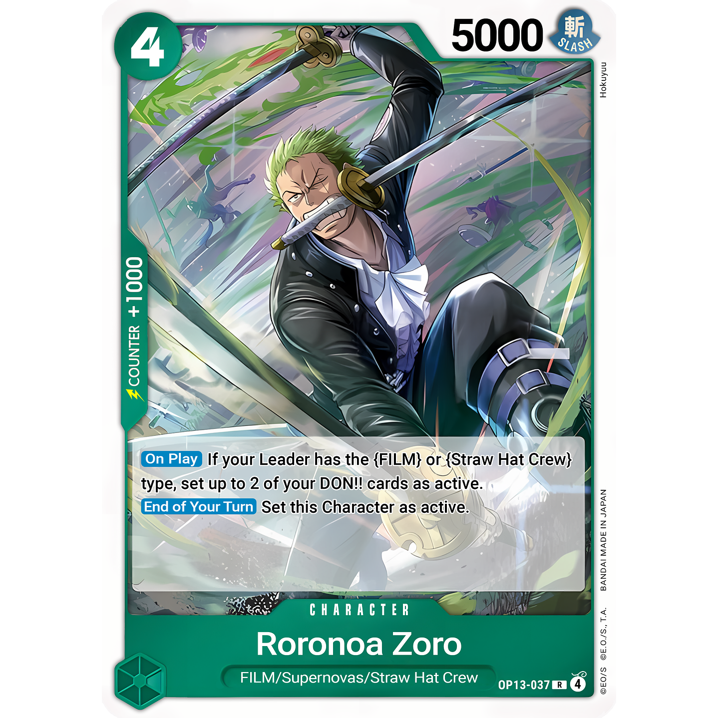 Roronoa Zoro (OP13-037)