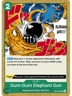 Gum-Gum Elephant Gun (OP13-038)