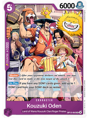 Kouzuki Oden (OP13-063)