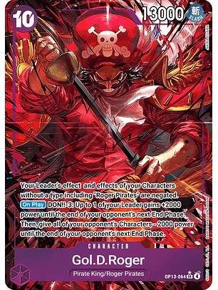Gol.D.Roger (OP13-064) - Alternative-Art