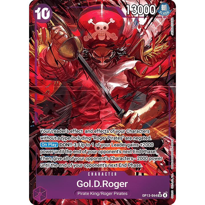 Gol.D.Roger (OP13-064) - Alternative-Art
