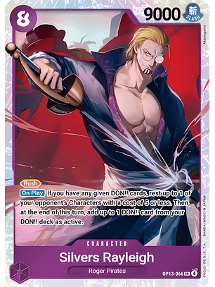 Silvers Rayleigh (OP13-066)