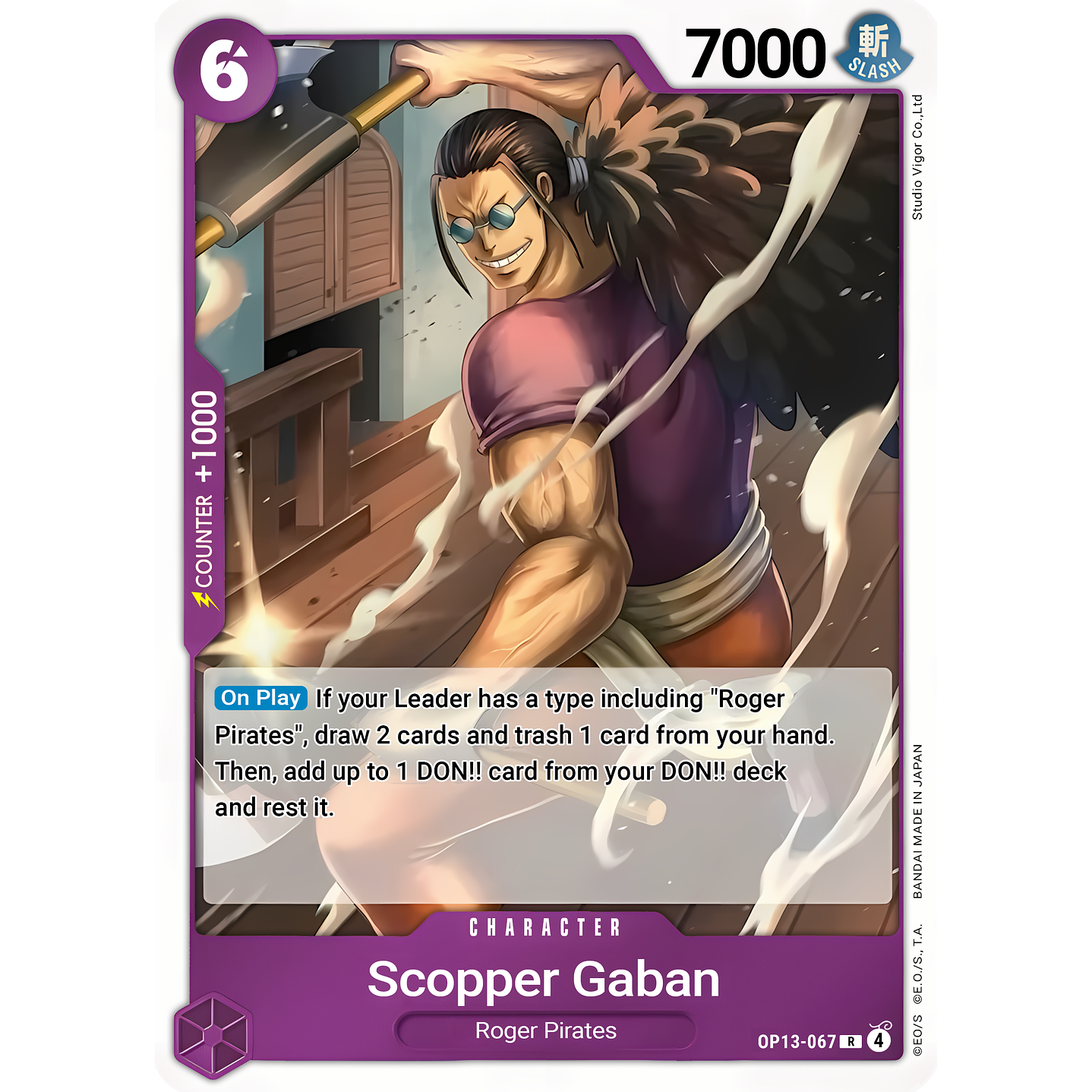 Scopper Gaban (OP13-067)