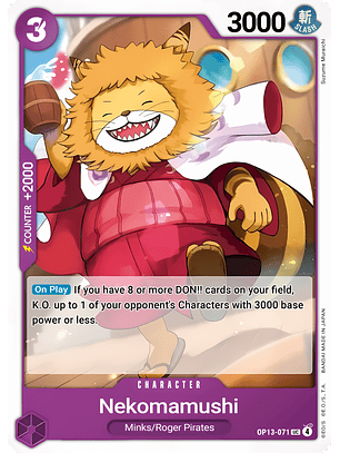 Nekomamushi (OP13-071)