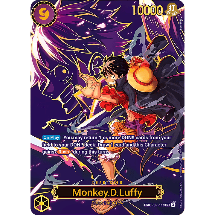 Monkey.D.Luffy (OP09-119) - SP