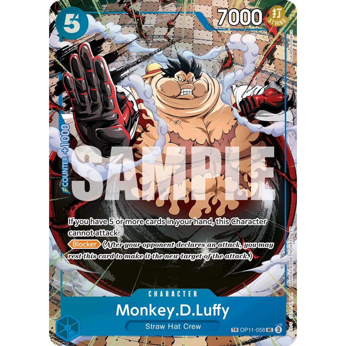 Monkey.D.Luffy (OP11-058) - TR