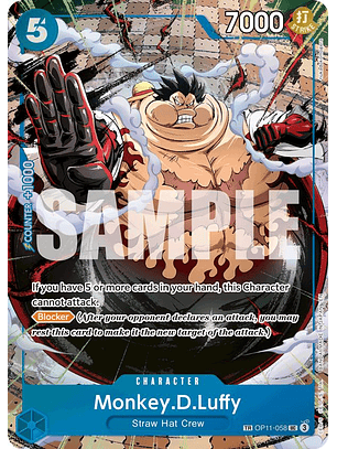 Monkey.D.Luffy (OP11-058) - TR