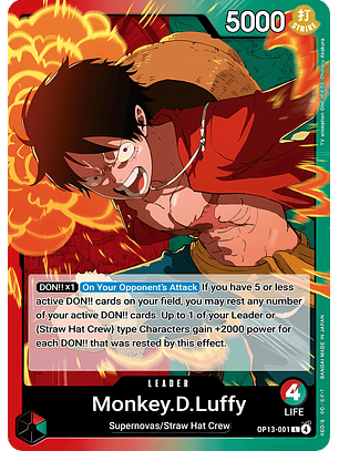 Monkey.D.Luffy (OP13-001)