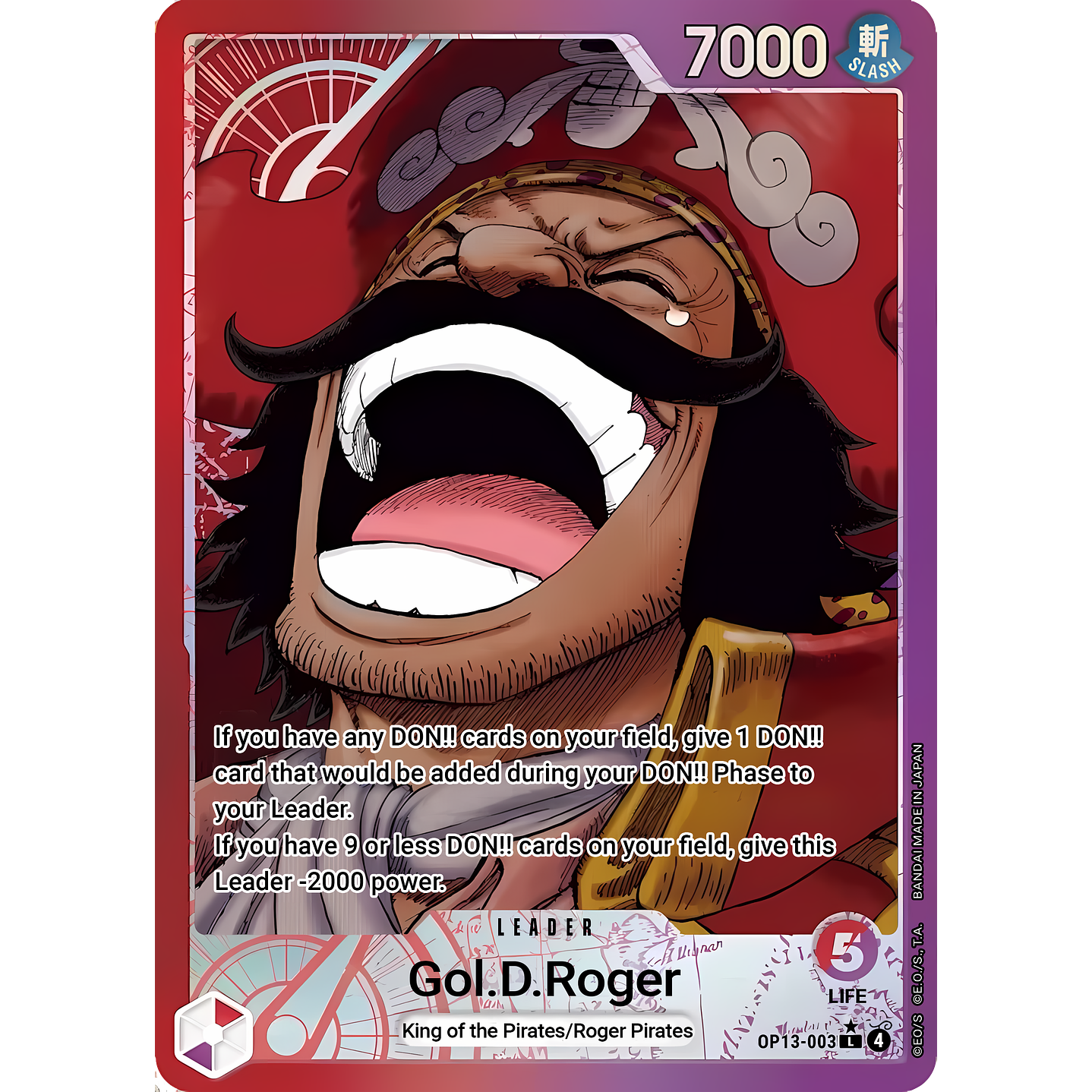 Gol.D.Roger (OP13-003) - Alternative-Art