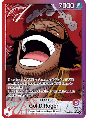 Gol.D.Roger (OP13-003) - Alternative-Art